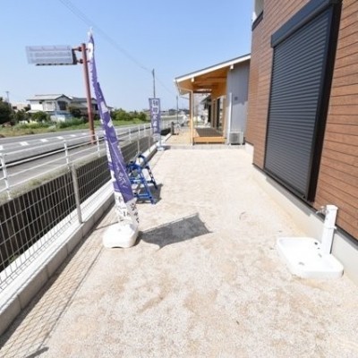 日当たりの良いお庭スペース