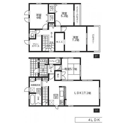 敷地面積:216.54㎡、建物面積:105.99㎡