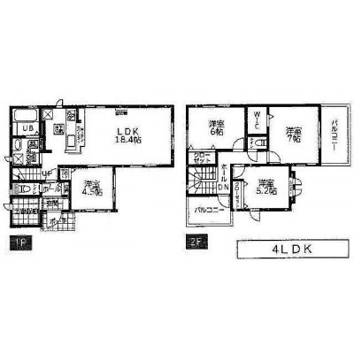 敷地面積:126.88㎡、建物面積:100.61㎡