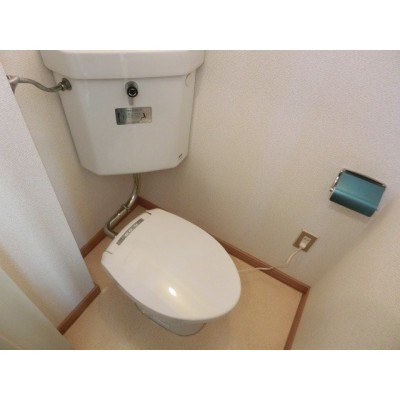 コンパクトで使いやすいトイレです