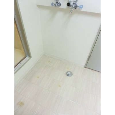 洗濯機置き場です
