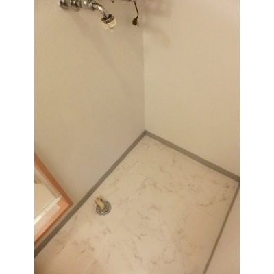洗濯機置き場です