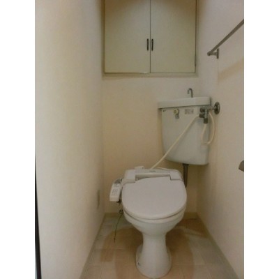 ゆったりとした空間のトイレです