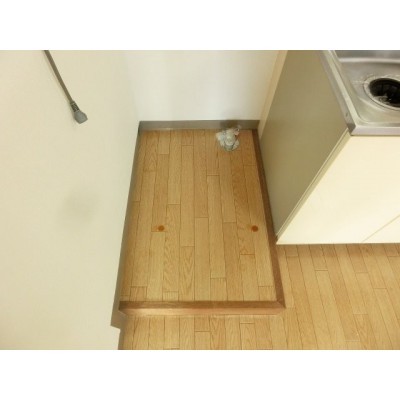 洗濯機置き場です