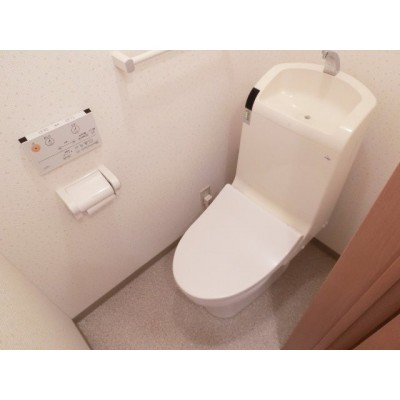 トイレもきれいです