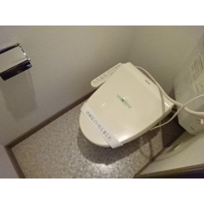 清潔感のあるトイレです
