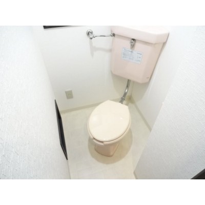 ゆったりとした空間のトイレです