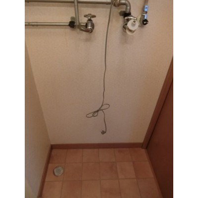 洗濯排水溝です