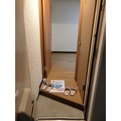 シンプルで使いやすい玄関です