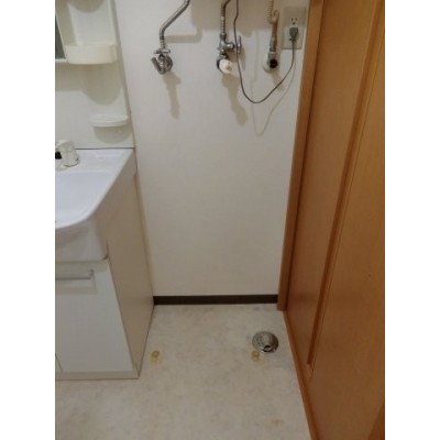 洗濯排水溝です