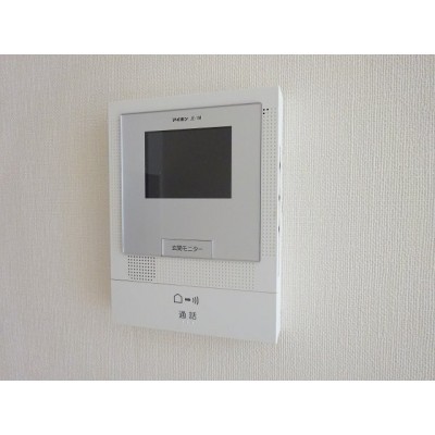 モニター付きインターフォンです