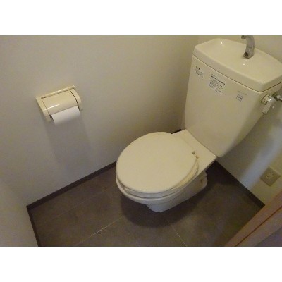ゆったりとした空間のトイレです