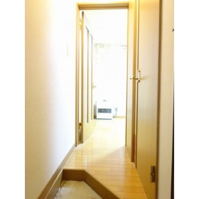 毎日通る玄関はこちらです