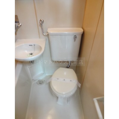 お風呂とトイレが一緒です