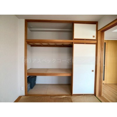 和室6.4帖収納