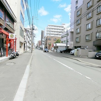 前面道路