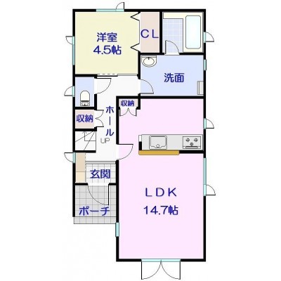 1F間取図(イメージ)