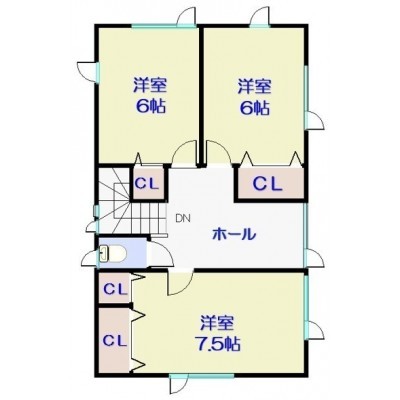 2F間取図