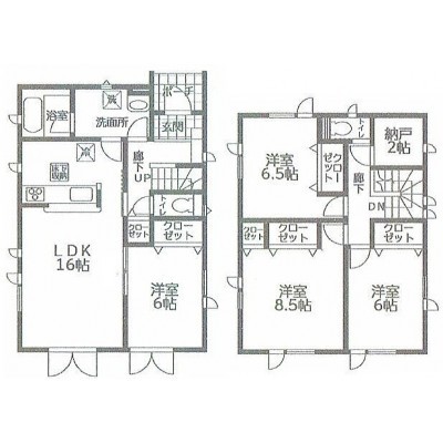 4号棟 間取図