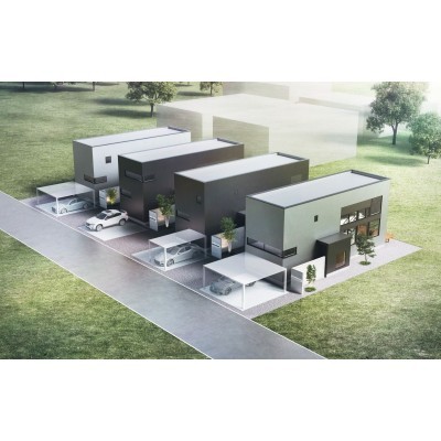 建物プラン例(4区画)建物本体価格2400万円~+付帯工事