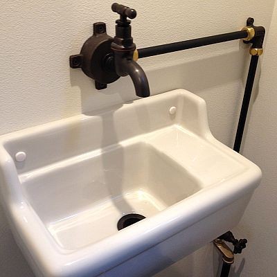 トイレ こだわりの手洗い