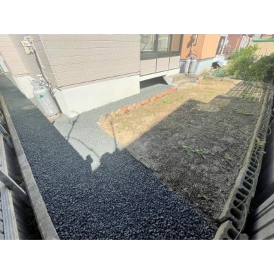 南西側の庭です