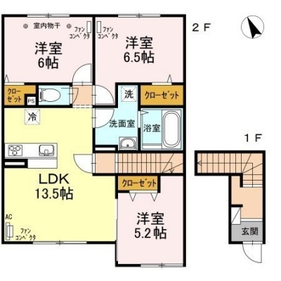 間取図です。