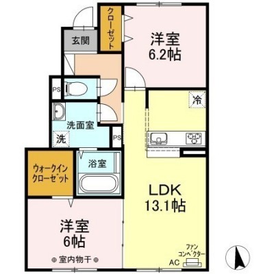 間取り図面です。