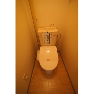 ウォシュレット、付いてます!