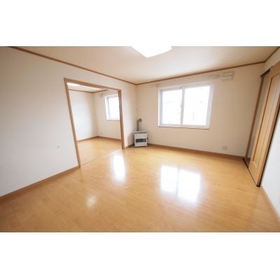 とっても明るいリビングです。