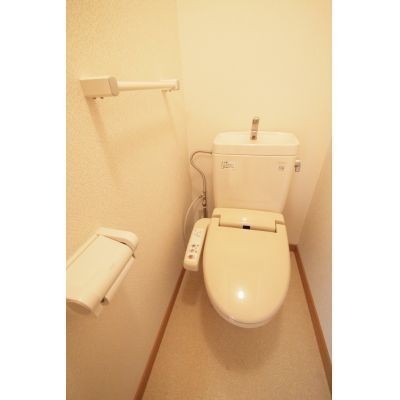 ウォシュレットが付いています♪
