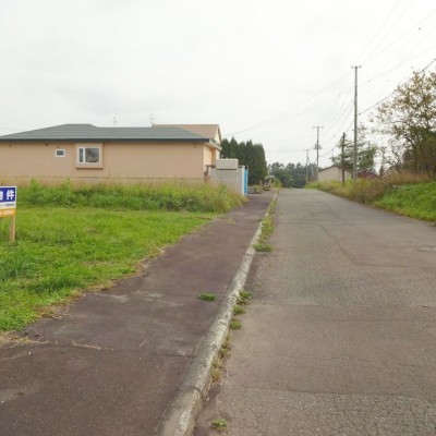 勇払郡安平町追分白樺1丁目の売土地です。