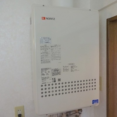 給湯ボイラー、平成30年6月に交換しました。
