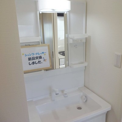 シャンドレは1・2階ともに新品交換済み。