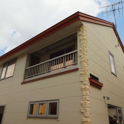 南向きバルコニーがあります。