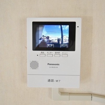 千歳市福住2丁目戸建。テレビドアモニターホン。