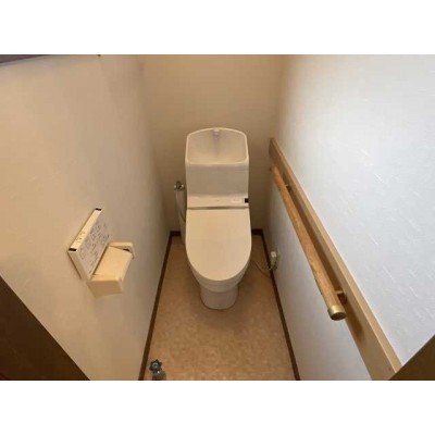 ウォシュレット付きトイレです♪