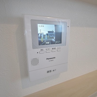 来訪者の顔を確認することができます!