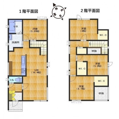 A1~A3共通間取り
