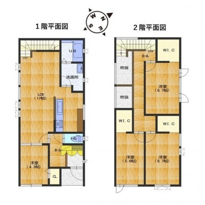 A棟・B棟共通間取り
