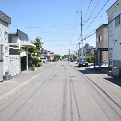 前面道路写真