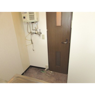 洗濯機置き場です。