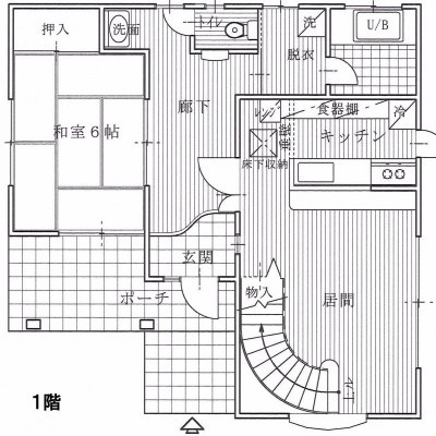 1階平面図