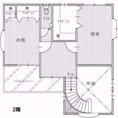 2階平面図