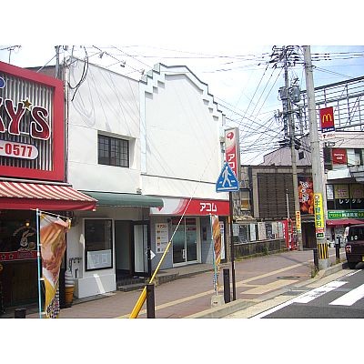 1F衣料品店上(2F部分)※現在外壁塗装済み(ベージュ)
