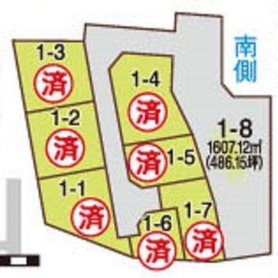 宅割図