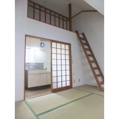 解放感があるロフト付き