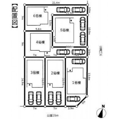全体区画図 4号棟