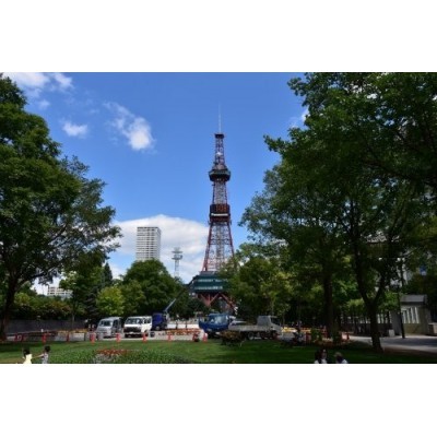 さっぽろテレビ塔まで1312m