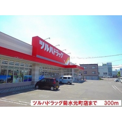 ツルハドラッグまで300m
